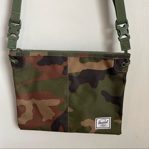 Herschel Cross Body Camo Print Bag